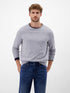 Lerros Men’s Knitted Round Neck Sweater – Modern Slim Fit – 2595004